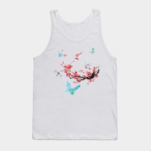 chinese Style, branch Tank Top